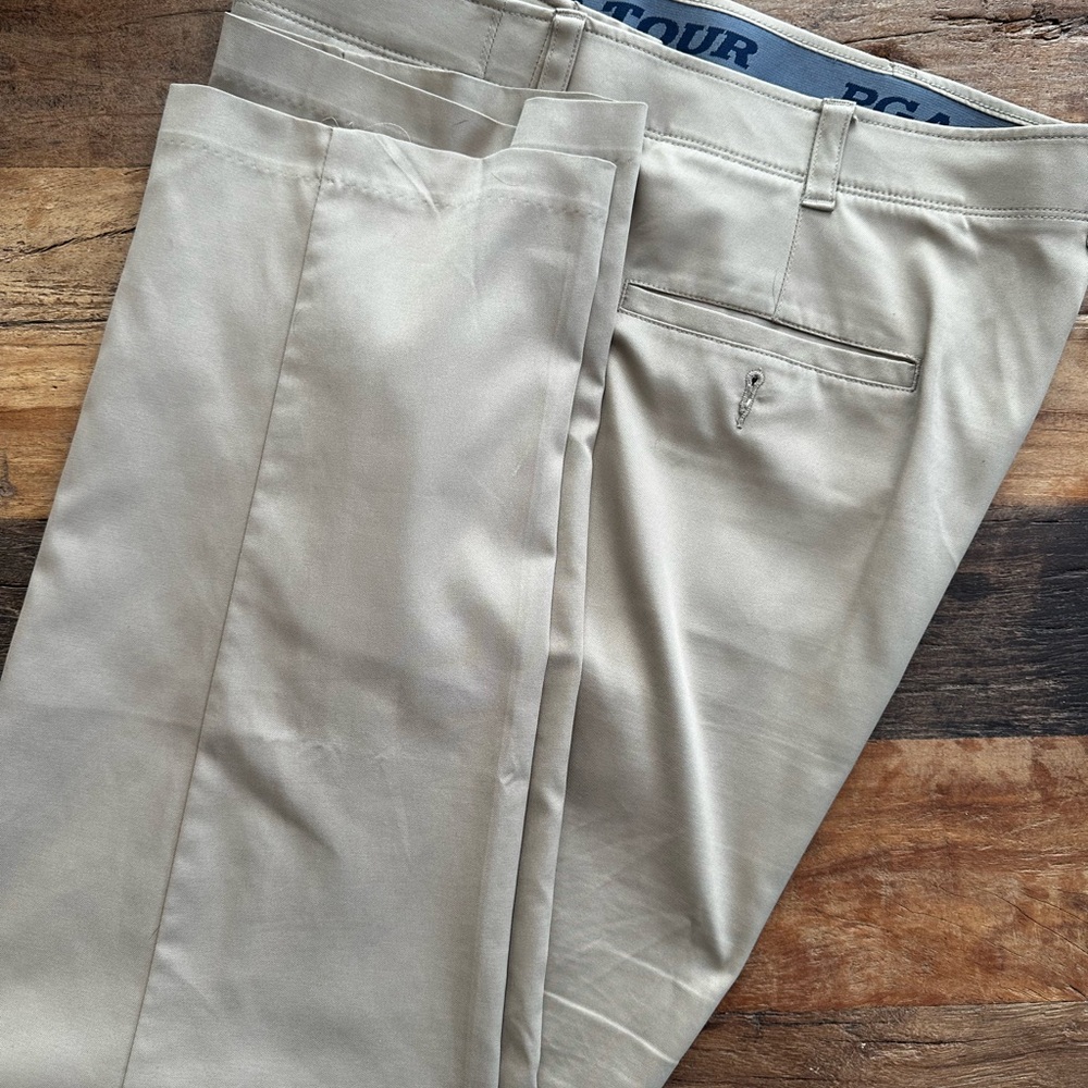 PGA Tour Men's Khaki Chinos